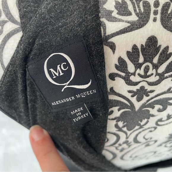 McQ Alexander McQueen Ruched Cowlneck Sleeveless Tunic Top - Picture 6 of 8